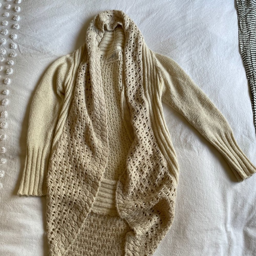 Angel of the North Sweater in Cream